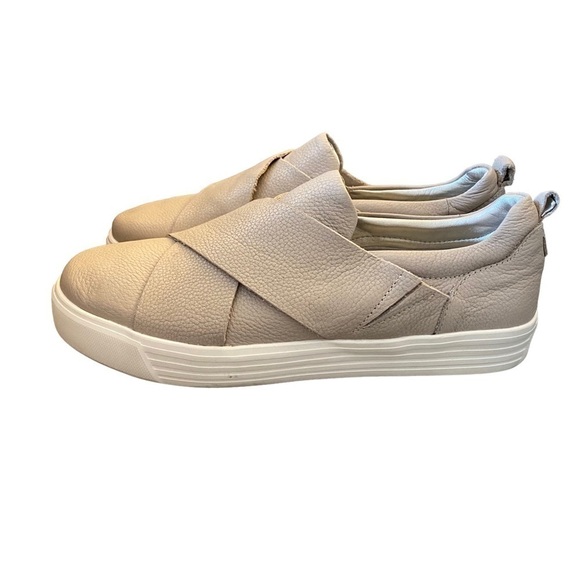 Earth Rosewood Clary Gray Leather Slip On Sneakers Shoes Women’s Size 9 - Picture 6 of 9